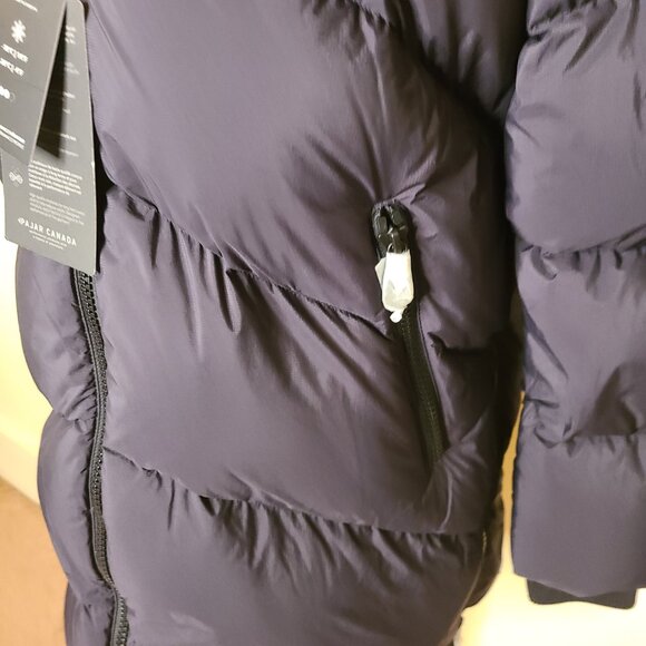 Pajar Fallon Boxy Inverted Chevron Quilted Down Puffer - NWT - Picture 9 of 13